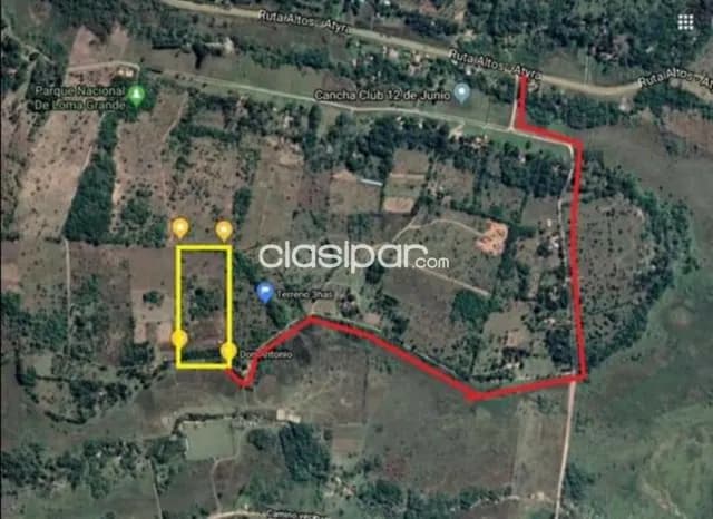 Se vende 6 hectáreas con 3.457 metros en Ciudad de Altos, Departamento Cordillera, foto 4