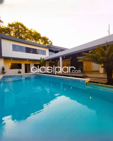 En venta casa de arquitectura minimalista -barrio mbocayaty- asuncion — foto 2