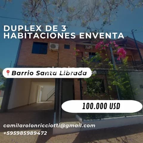duplex de 3 dormitorios en el barrio santa librada, foto 2