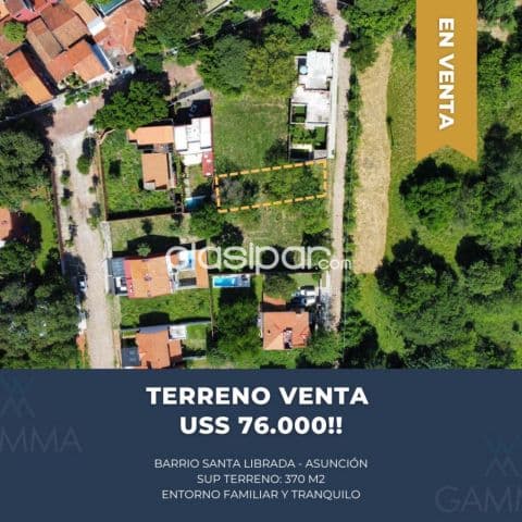 terreno de 370 m2 en Santa librada — foto 1