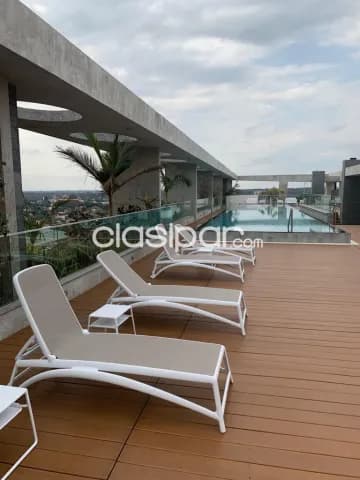 Ed. Sky tower: Lujoso, 1 dormitorio, amenities, gym, laundy, seguridad 24 hs, 700 usd — foto 5