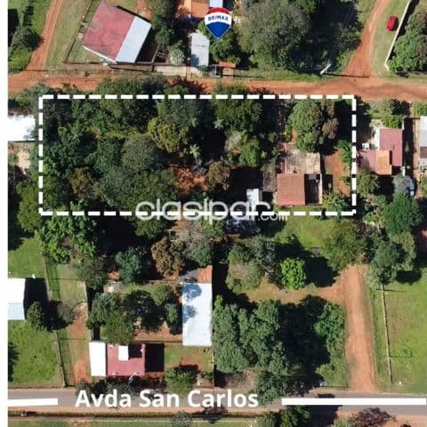 Terreno marambure Luque 2.126m2-89x26