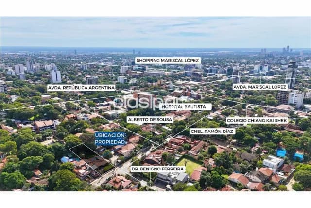 Casa en amplio terreno de 1.104 m2 -bo.mcal.estigarribia s/calle cnel.ramon diaz, foto 4