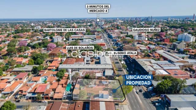 Amplio terreno con mas de 17mts de frente sobre eusebio ayala — foto 3