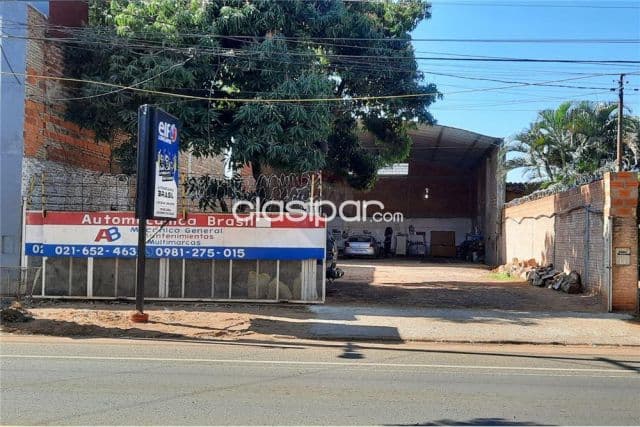 En venta terreno con tinglado generando renta