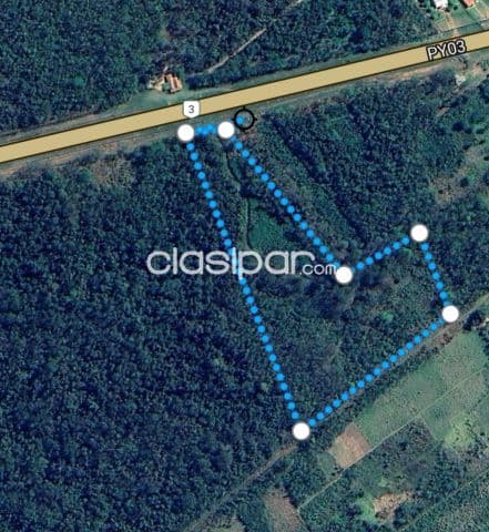 Propiedad de 2.5 htas.-S/ ruta asfaltada-Zona 25 de Diciembre