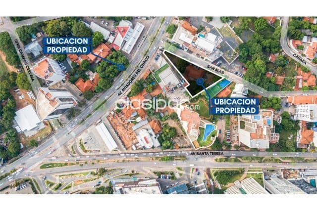 Propiedad en esquina sobre Av. Aviadores del Chaco