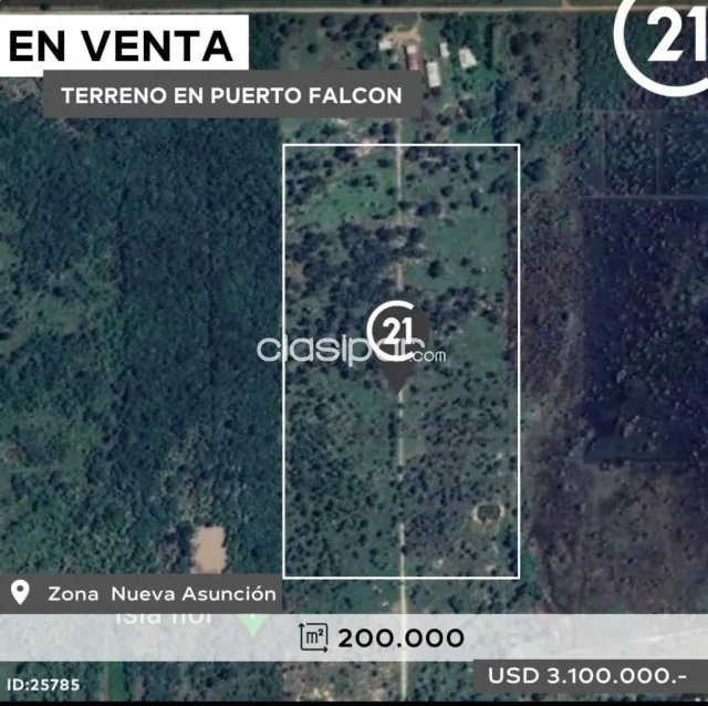 Terreno en Venta - en Chaco'i conocida como Nueva Asunción, foto 3
