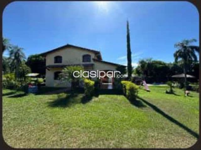 Piribebuy: 3.456 m2, hermosa quinta, 1er nivel, 8 terrenos, residencia, piscina