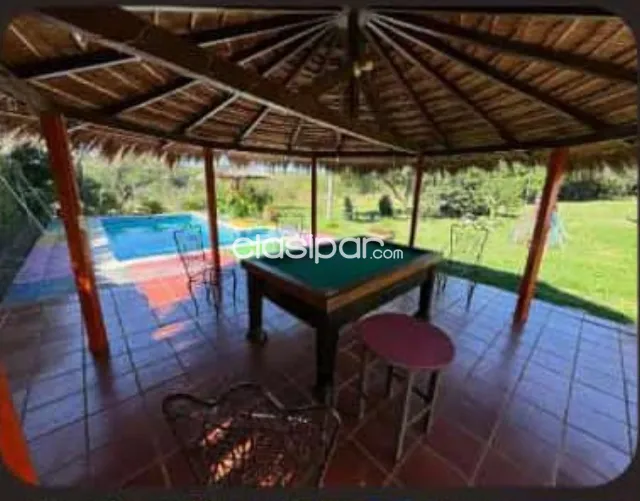 Piribebuy: 3.456 m2, hermosa quinta, 1er nivel, 8 terrenos, residencia, piscina, foto 4