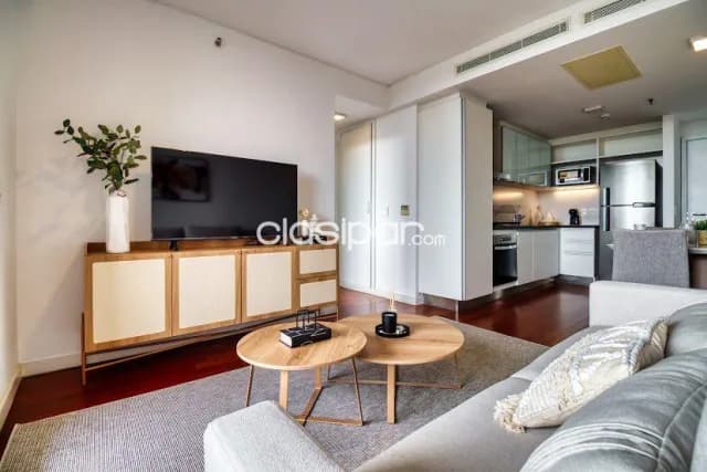Sky tower, sta. Teresa: Elegante dpto, 1 dormit, amoblado y equipado, amenities, piscina — foto 4
