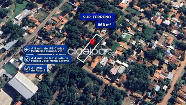 📣terreno de 868 m2 en barrio laurelty - capiatá , a 1 cuadra de ruta 2‼️, foto 2