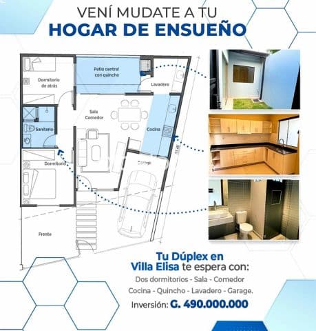 Duplex en Villa Elisa