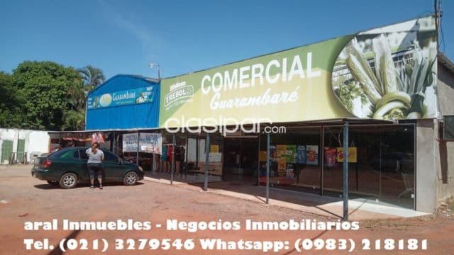 Local comercial en el centro de la ciudad de guarambare frente al club Herrera, foto 1