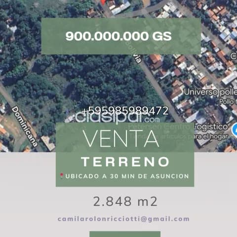 terreno de 2.848 m2 en MRA, foto 2