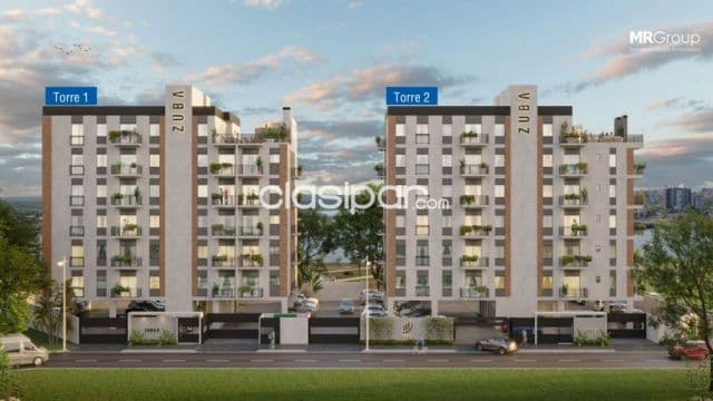 Departamentos en la costanera de Encarnación – edificio con amenities en pozo