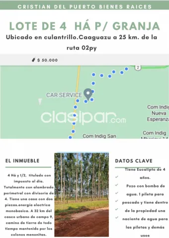granja de 4 hectareas en culantrillo, zona campo 9, foto 2