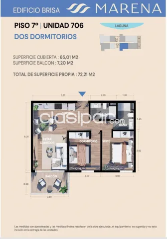 Departamento - Venta - Paraguay Central Luque Marena - 2 Dormitorios- Luque Zona Cit 141, foto 4