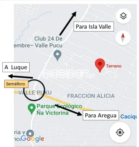 #vendo #terreno en #aregua, (valle pucu) 525 m2, titulado — foto 2