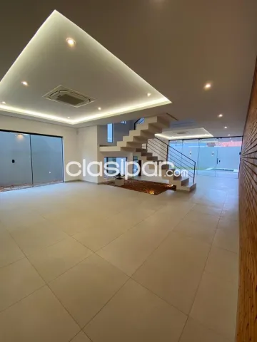 Luque, conmebol: Finisimo de estreno, 3 dormit, jardín, parrilla, quincho, piscina — foto 5