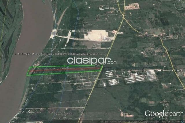 Villeta, alberdi, prox. Pto seguro: 24 has, barranca alta, s/ rio, p/ astilleros, puertos, foto 1