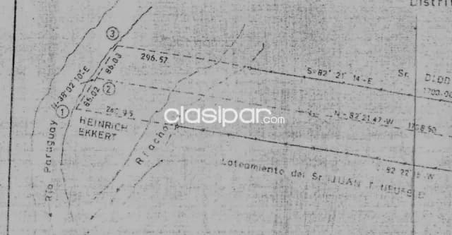 Villeta, alberdi, prox. Pto seguro: 24 has, barranca alta, s/ rio, p/ astilleros, puertos, foto 4
