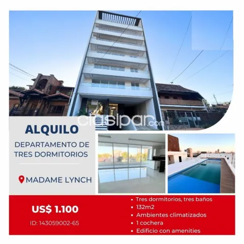 Z/ Las Lomas, molas lopez: Impecable depto. 3 dormit, super residecial, cochera, amenities, foto 2