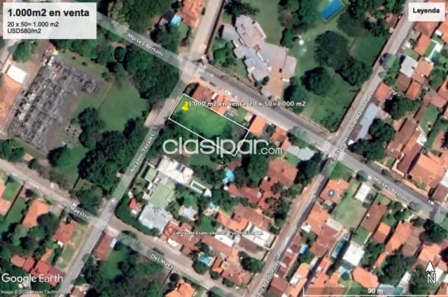 Terreno de 1.000 m2 Sin Construcción - CLLA6472049, foto 3