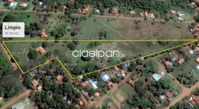 Luque, limpio: 20.700m2, zona concurrida y urbanizada, p/ barrios cerrados, loteamientos — foto 2