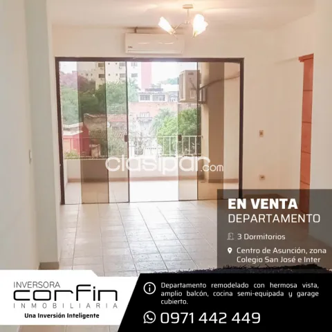 Depto de 3 dormitorios y 3 baños, con una hermosa vista en zona colegio San José e inter — foto 2