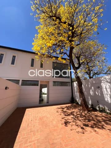 Luque, loma merlo, renta sergura: 100 m2, 5 duplex a estrenar, 3 dormit, jardín, quincho, foto 3