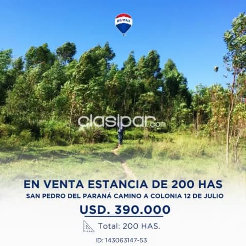 Baja De Precio 200 Has En San Pedro Del Parana, foto 2