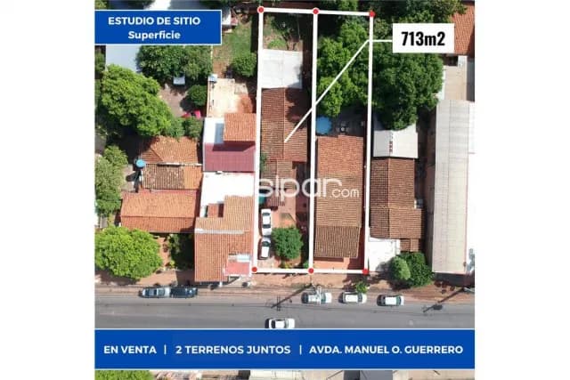 2 terrenos con casas habitables en s. Lorenzo ideal p/inversionistas, foto 3