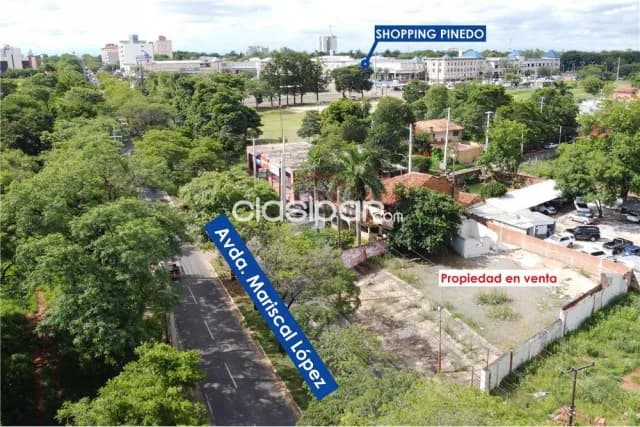 Terreno - Venta - Paraguay Central San Lorenzo VENDO IMPONENTE TERRENO SOBRE AVDA. MARISCA — foto 2