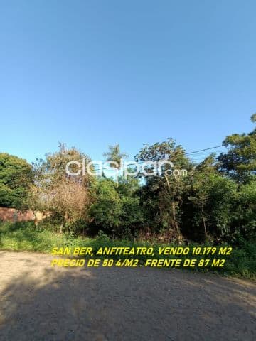 San ber, zona anfiteatro, vendo 10.179 m2