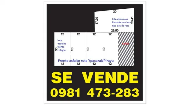 Lotes sobre ruta Ypacarai -Pirayu, foto 2