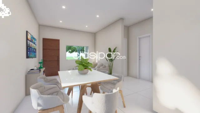 Duplex en comp. Habitacional los castaños Luque yukiri de tres dormit, foto 3