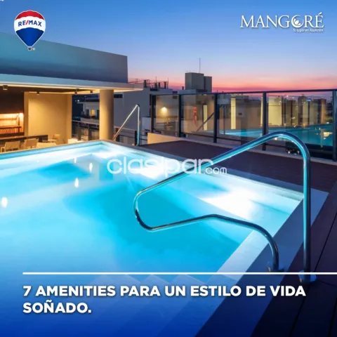 Depto en Asunción de tres dormit. Edif. Mangore, foto 4