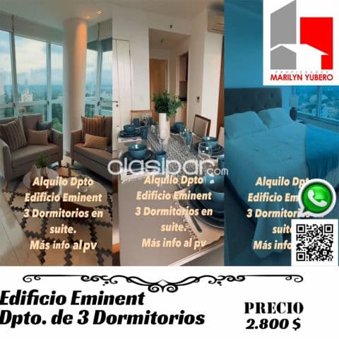 hermoso Dpto. en Edificio Eminent COD: CL 906