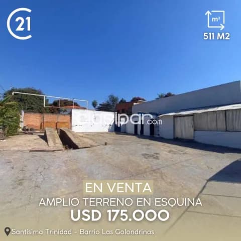 En venta Terreno en esquina en Santísima Trinidad, Barrio Las Golondrinas, foto 2