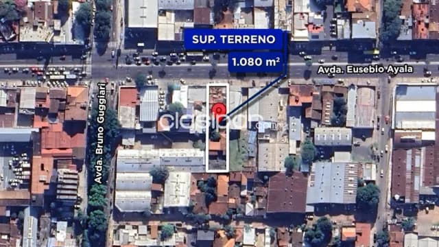 terreno de 1080m2 sobre Eusebio Ayala casi Bruno Guggiari — foto 2