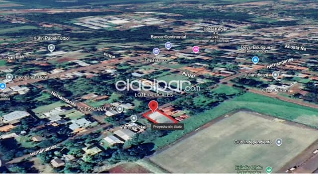 Retasado terreno con 4 locales en obligado — foto 5