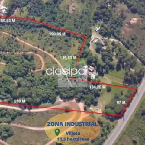 Terreno 11 has 5000 m2 sobre la ruta villeta alberdi para industria/logística, foto 4