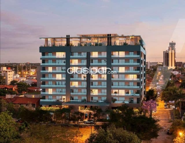 Exclusivo departamento en edificio de lujo