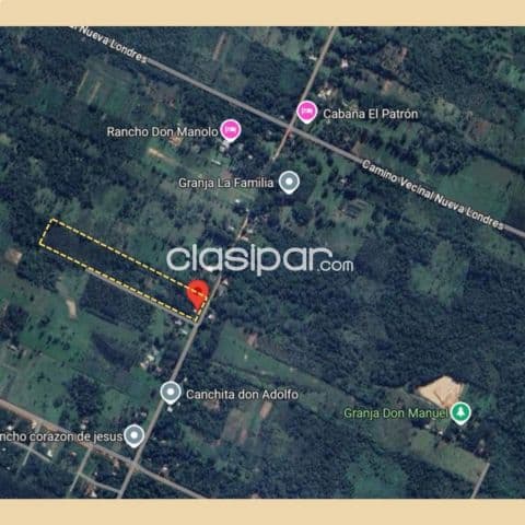 Coronel oviedo - vendo hermosa propiedad de 3 hectáreas - zona fraccion pindoty II, foto 1