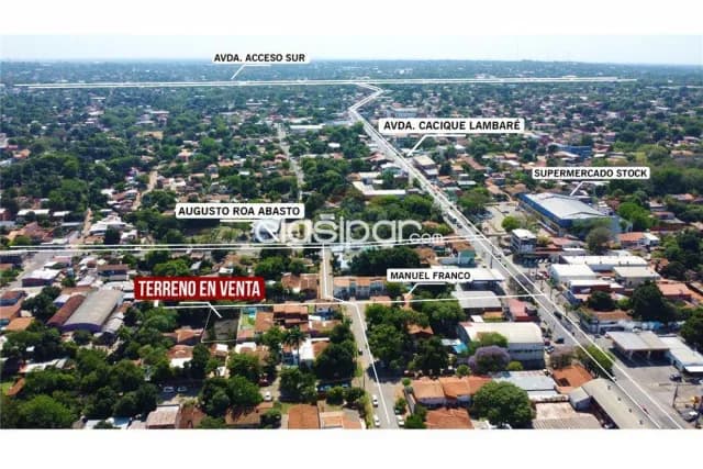 Terreno 450 mrts2 en lambare-valle apua II a 100 mtrs de a.roa bastos y 200 de caciq, foto 4