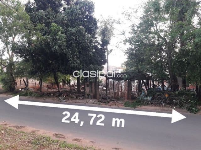 Terreno en cuarto barrio Luque