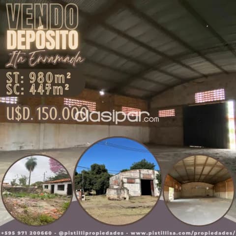 Galpón libre con patio en esquina ita enramada, foto 2