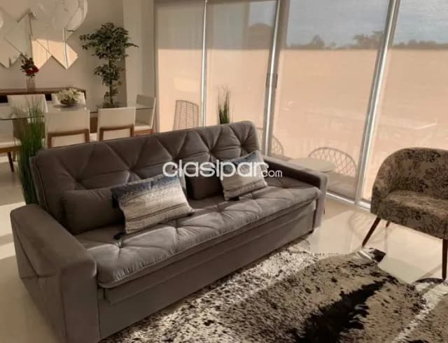 Aqua village: Depto. Amoblado y equipado, p/ 6 personas, 2 suites, balcón, parrilla — foto 2