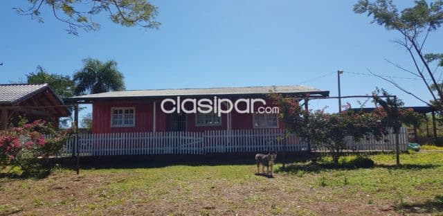 Casa amoblada con 2 hectáreas en San Juan del Paraná: 3 habitaciones y 1 baño